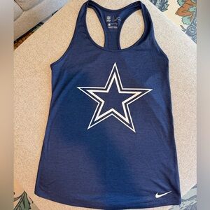 NFL Dallas Cowboys Dri-Fit Navy Tank Top